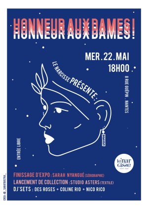 honneur-aux-dames-affiche-exposition-nantes-sarah-nyangue-saratoustra-ilustratrice-freelance