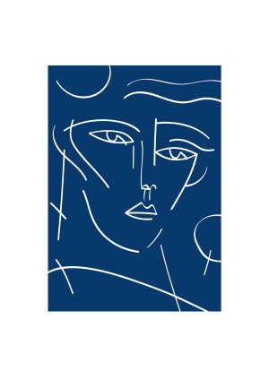 certains-avaient-la-peau-bleue4-cadre-serigraphie-illustration-nantes-monochrome-sarah-nyangue-saratoustra