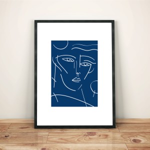 certains-avaient-la-peau-bleue3-cadre-serigraphie-illustration-nantes-monochrome-sarah-nyangue-saratoustra