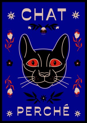 chat-perche-affiche-print-illustration-nantes-sarah-nyangue-saratoustra