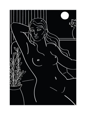 contemplation-serigraphie-illustration-nantes-sarah-nyangue-saratoustra