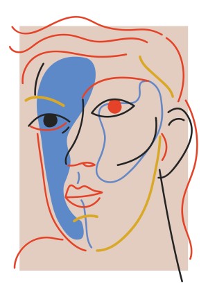 l-autre-dans-l-un-art-print-illustration-deco-abstrait-sarah-nyangue-saratoustra