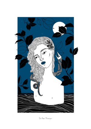 la-lecon-karmique-serigraphie-illustration-art-sarah-nyangue-saratoustra-nantes