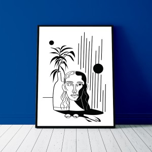regard-interieur-serigraphie-illustration-cadre-nantes-sarah-nyangue-saratoustra