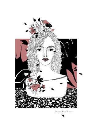 se-laisser-fleurir-de-nouveau-serigraphie-illustration-art-sarah-nyangue-saratoustra-nantes