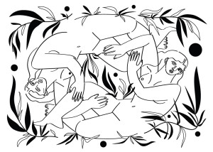 sens-dessus-dessous-serigraphie-illustration-nantes-sarah-nyangue-saratoustra