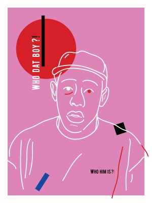 tyler-the-creator-music-cadre-art-illustration-art-nantes-sarah-nyangue-saratoustra