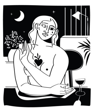 un-coeur-tendre-serigraphie-illustration-nantes-sarah-nyangue-saratoustra